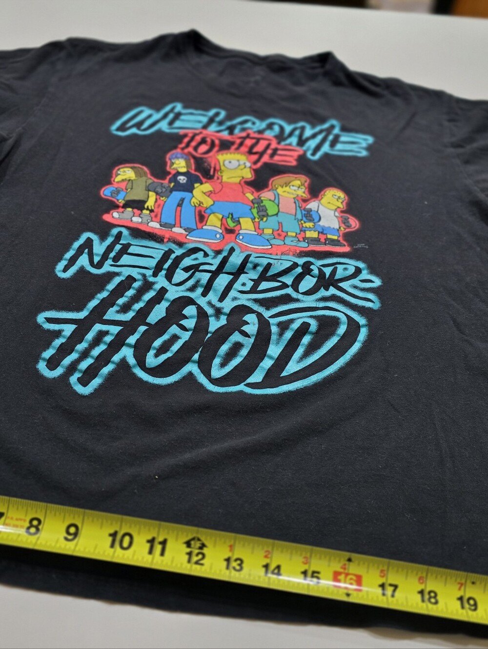The Simpsons Black Graphic Tee - Neighborhood